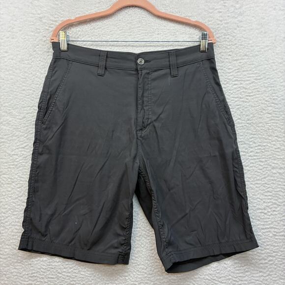 Eddie Bauer Other - Eddie Bauer Shorts Mens 34 Gray Travex Chino Nylon Stretch Quick Dry Travel